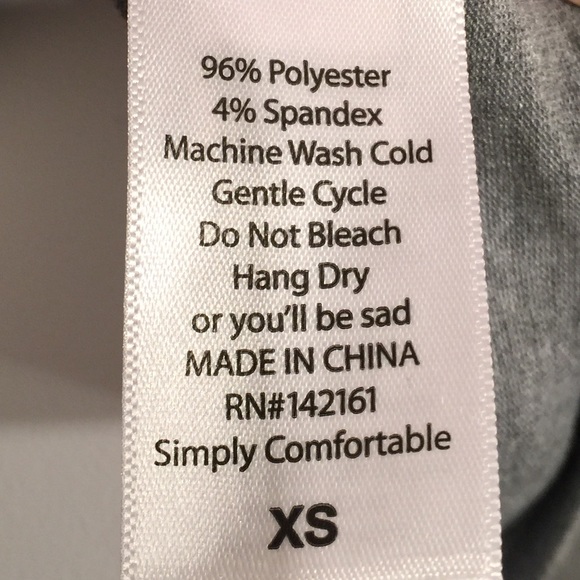 LuLaRoe // Grey Randy, Size XS - Picture 6 of 7